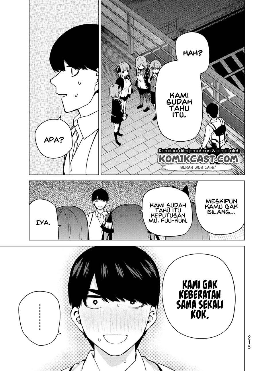 Go-toubun no Hanayome Chapter 120 - halaman 9