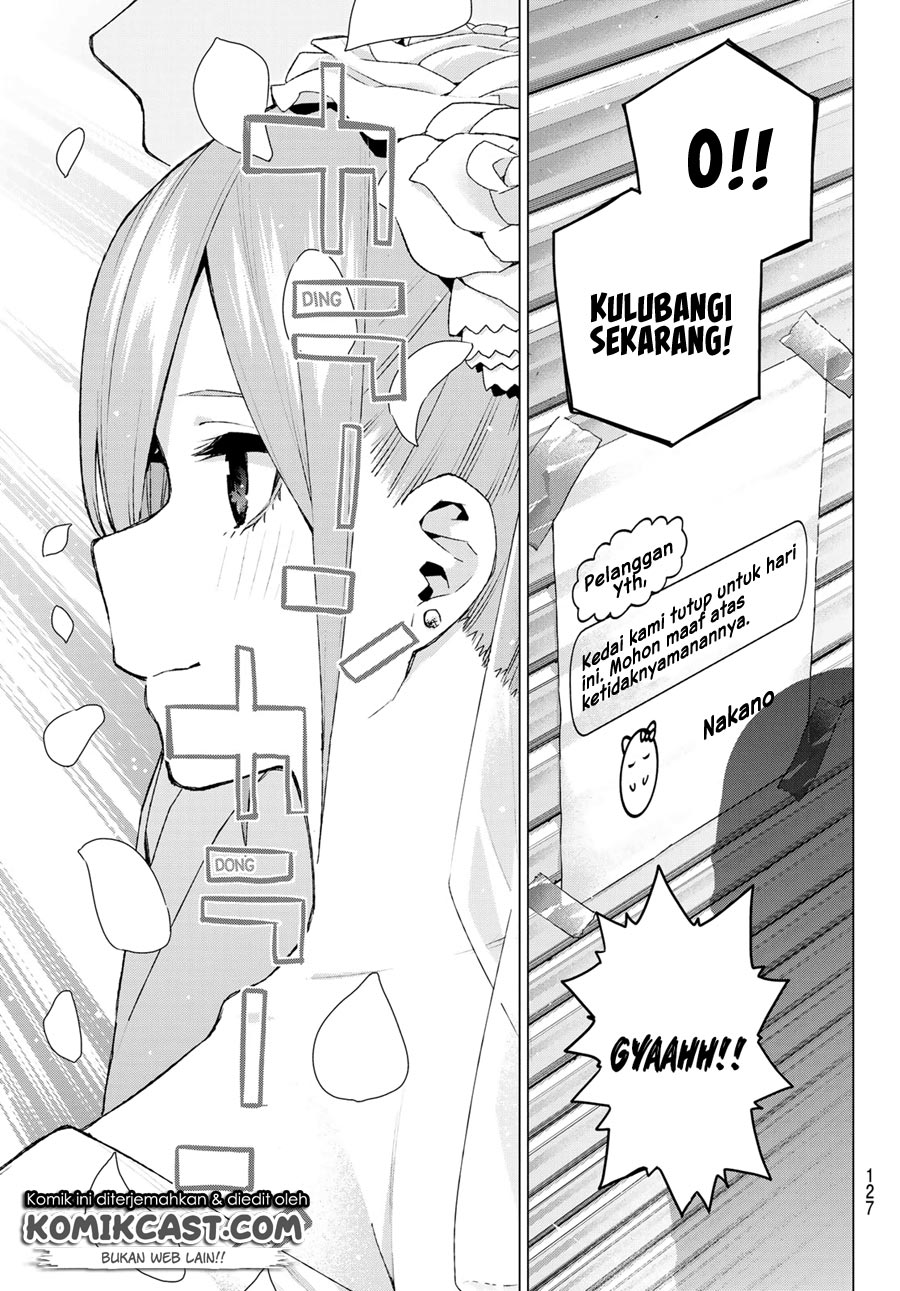 Go-toubun no Hanayome Chapter 121 - halaman 15