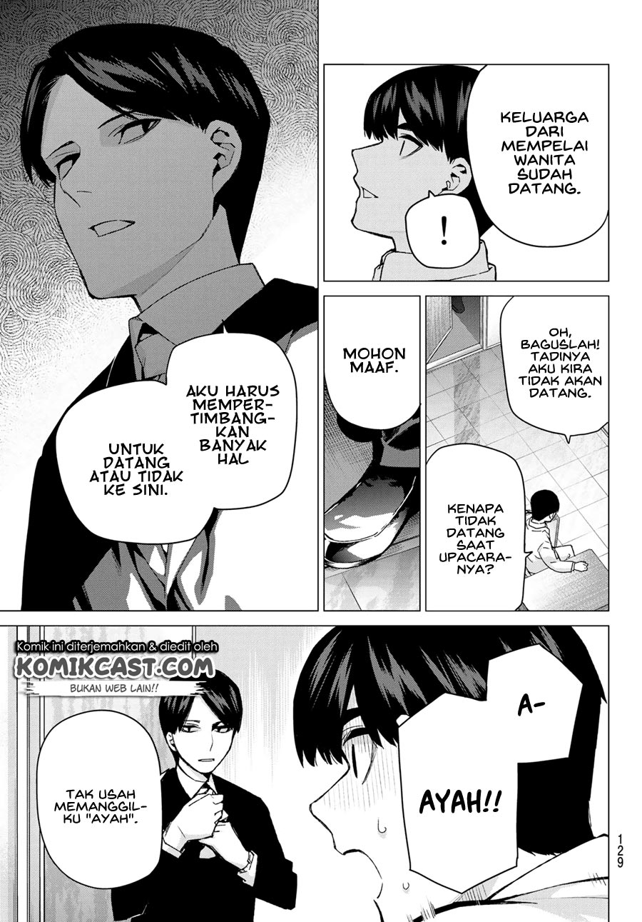 Go-toubun no Hanayome Chapter 121 - halaman 17