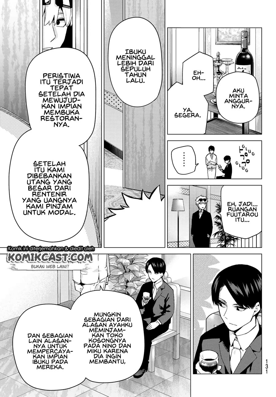 Go-toubun no Hanayome Chapter 121 - halaman 19
