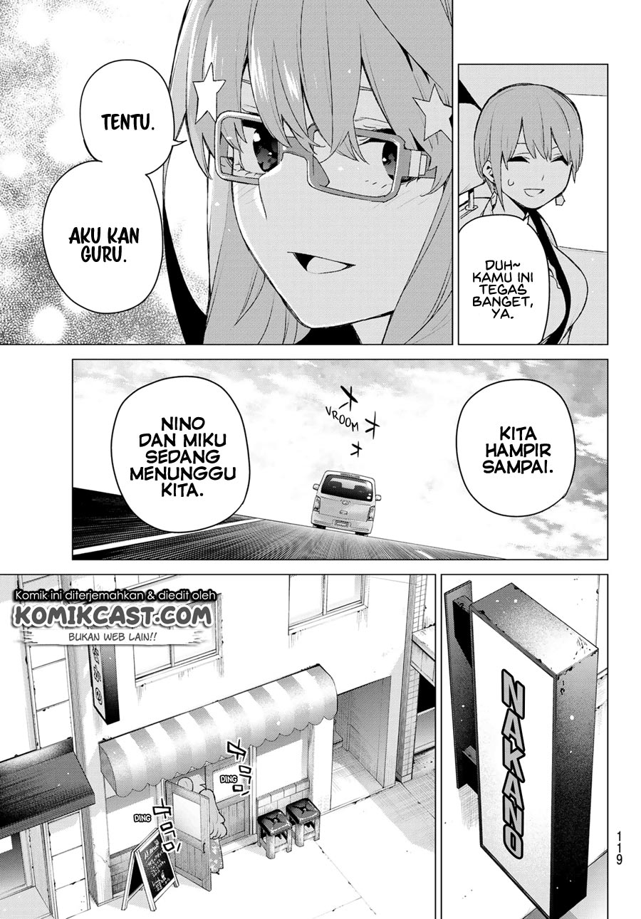 Go-toubun no Hanayome Chapter 121 - halaman 7