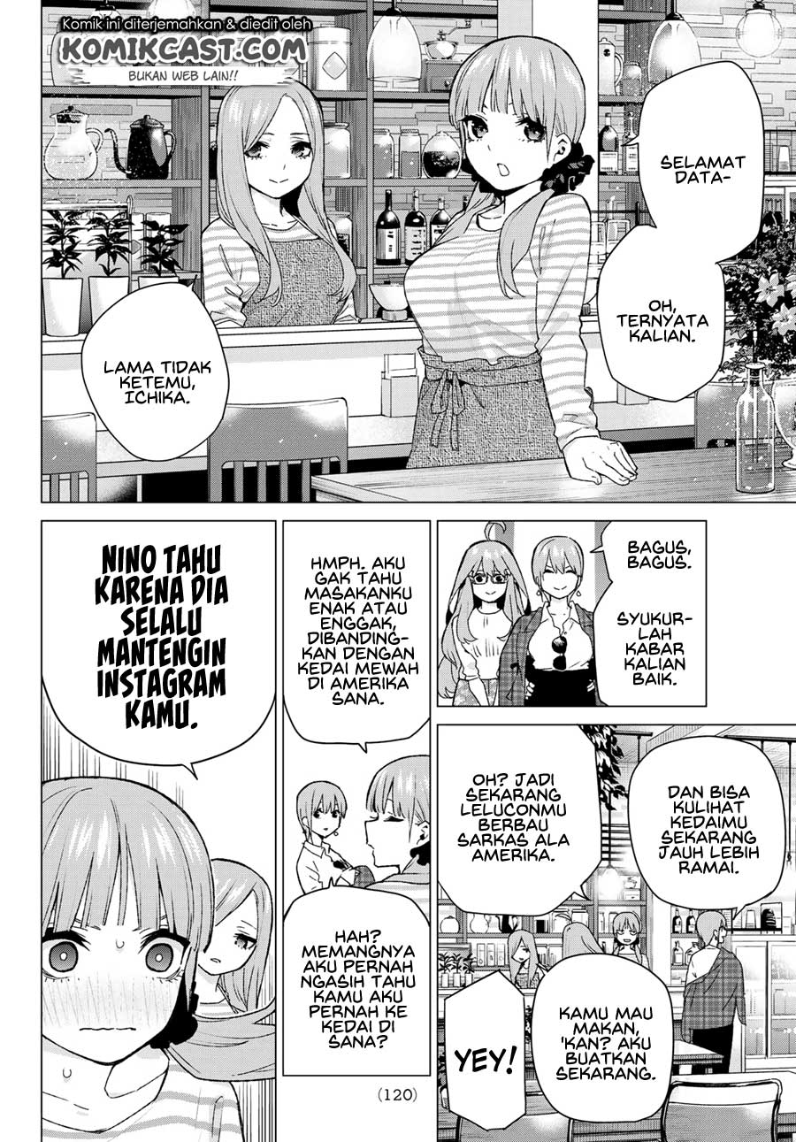 Go-toubun no Hanayome Chapter 121 - halaman 8