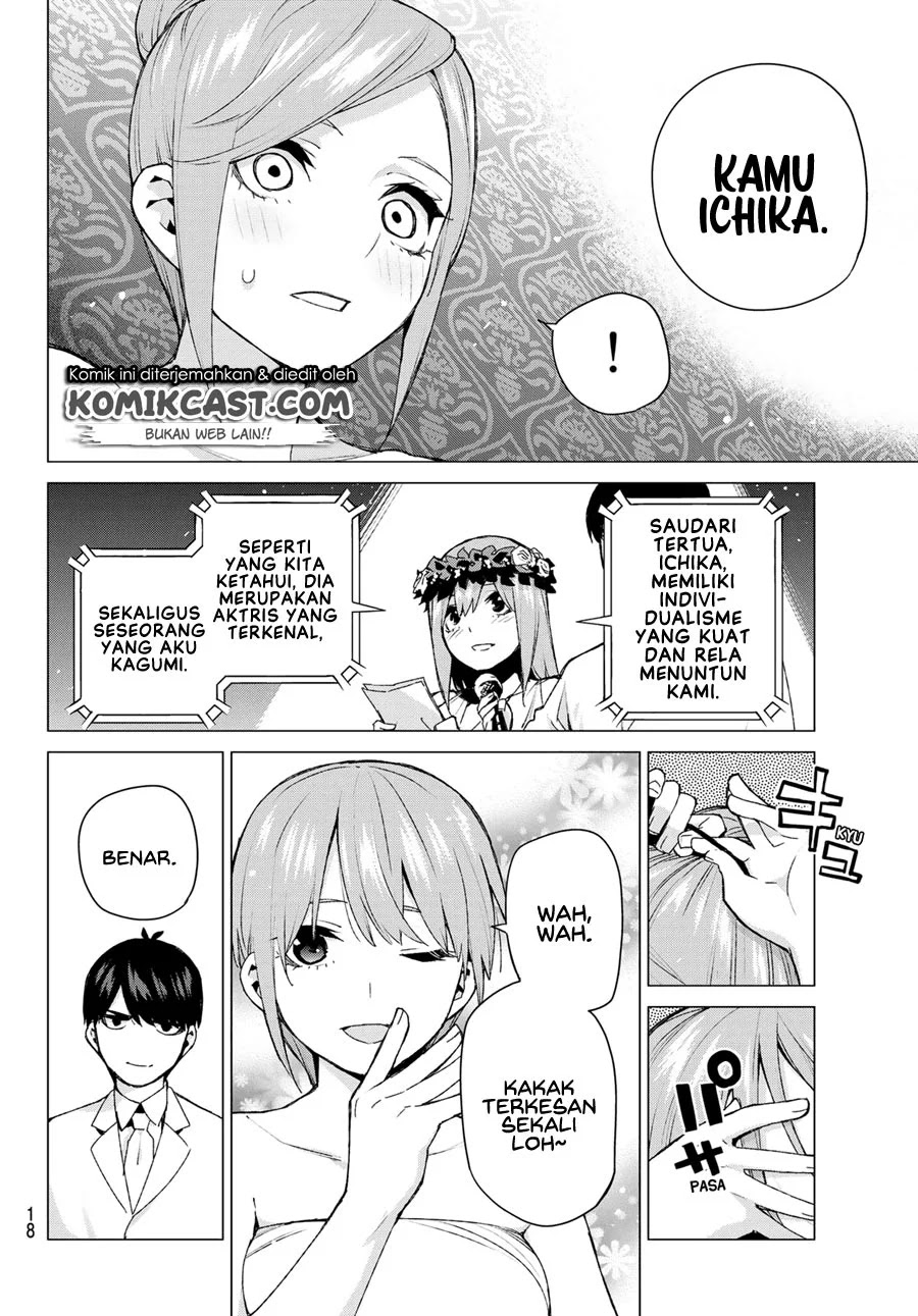 Go-toubun no Hanayome Chapter 122.5 - halaman 10