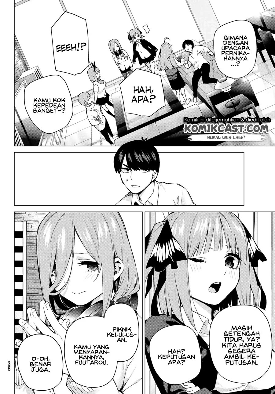 Go-toubun no Hanayome Chapter 122.5 - halaman 30