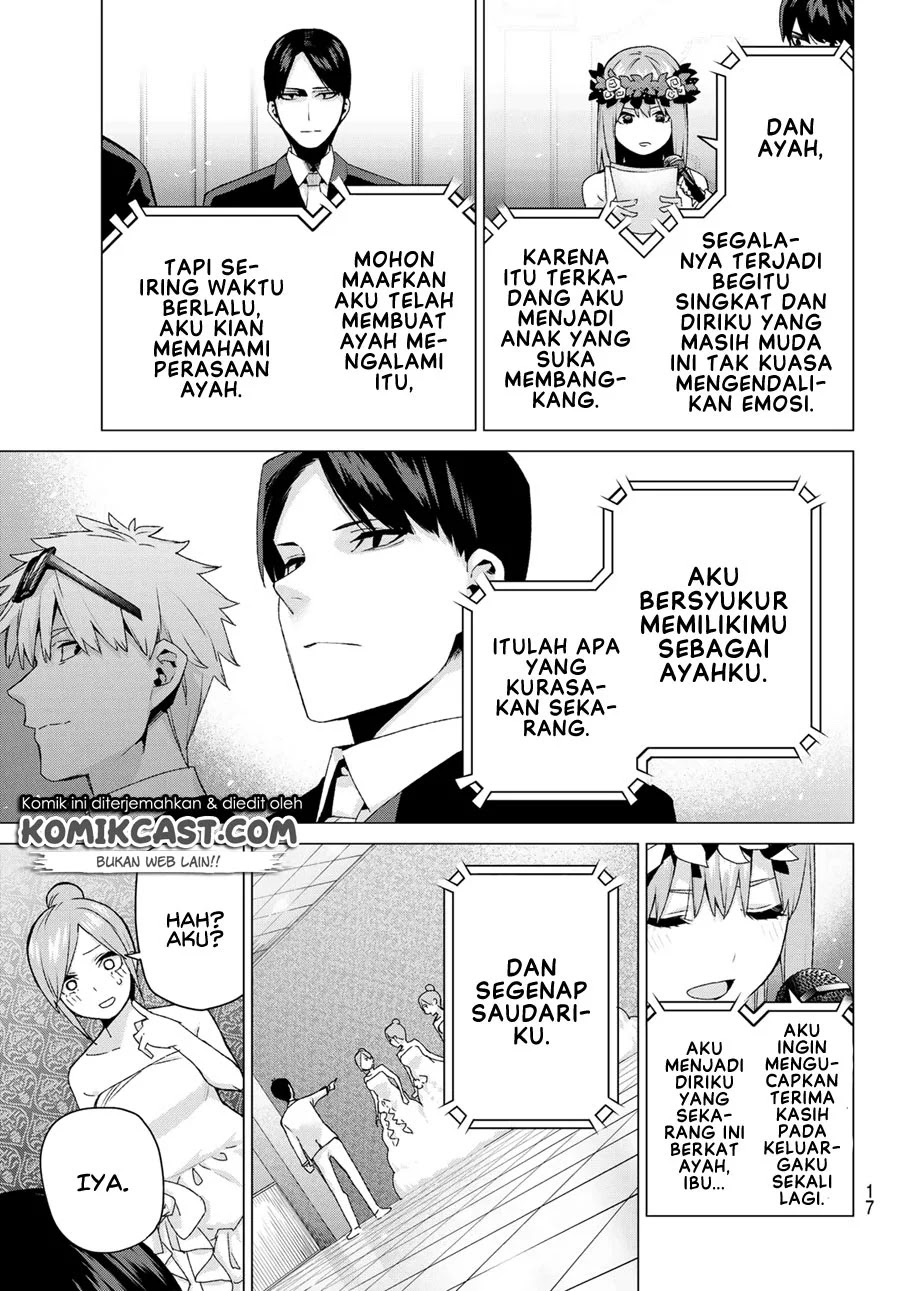 Go-toubun no Hanayome Chapter 122.5 - halaman 9