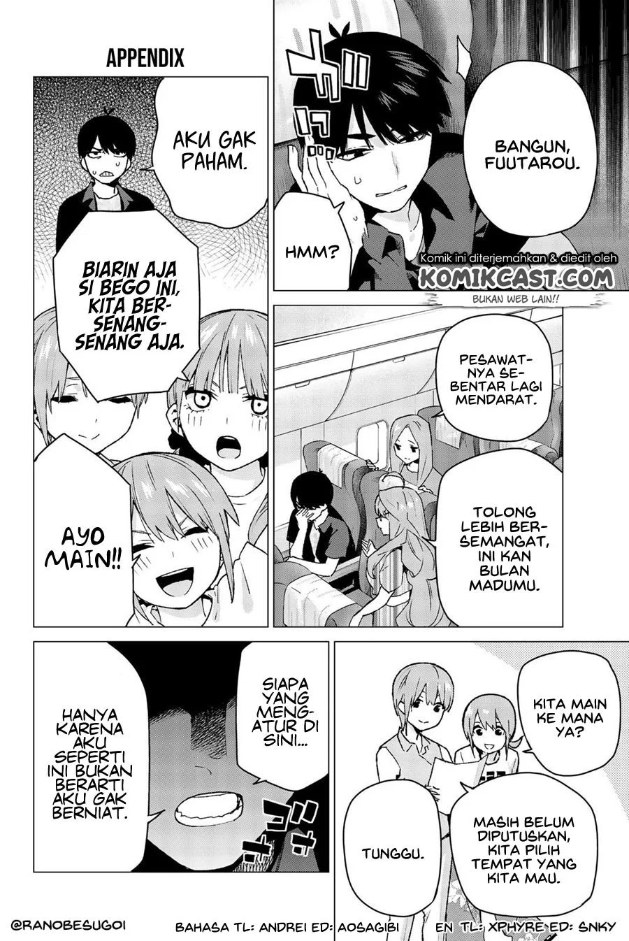 Go-toubun no Hanayome Chapter 122.6 - halaman 2