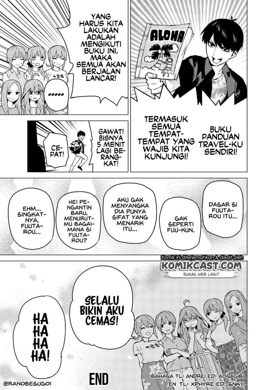 Go-toubun no Hanayome Chapter 122.6 - halaman 3