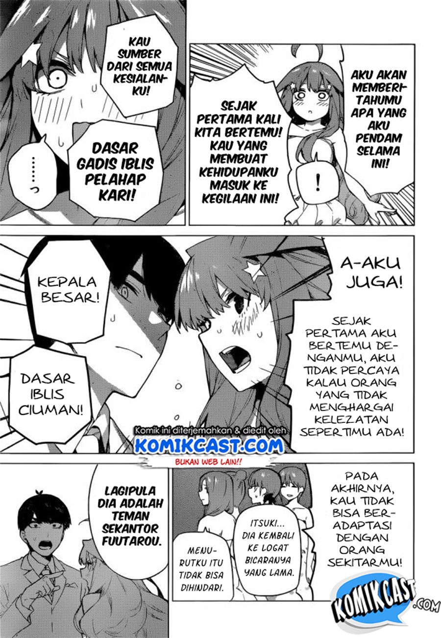 Go-toubun no Hanayome Chapter 122 - halaman 13