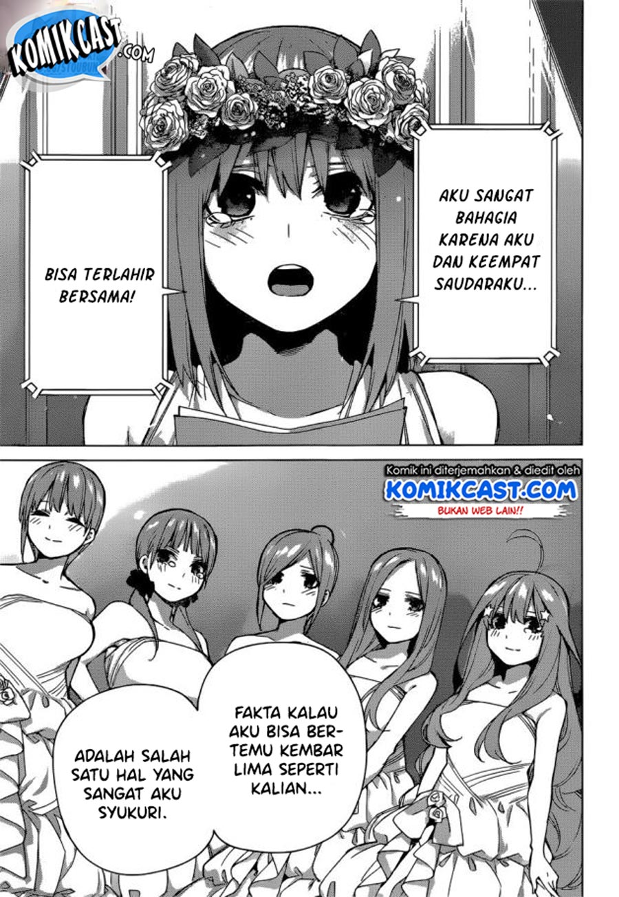 Go-toubun no Hanayome Chapter 122 - halaman 15