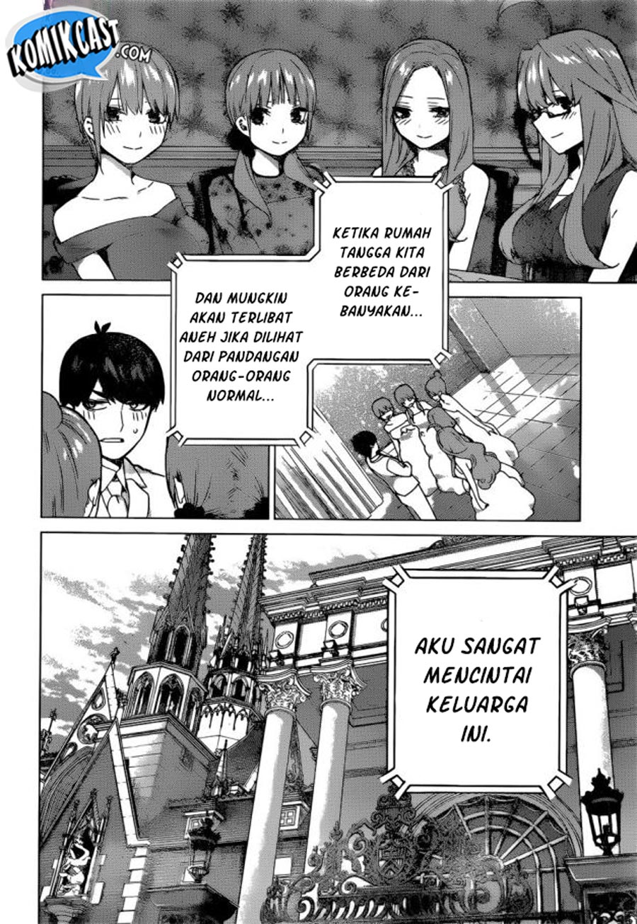 Go-toubun no Hanayome Chapter 122 - halaman 16