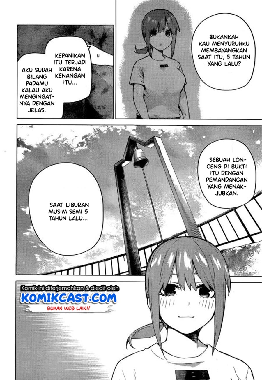 Go-toubun no Hanayome Chapter 122 - halaman 18