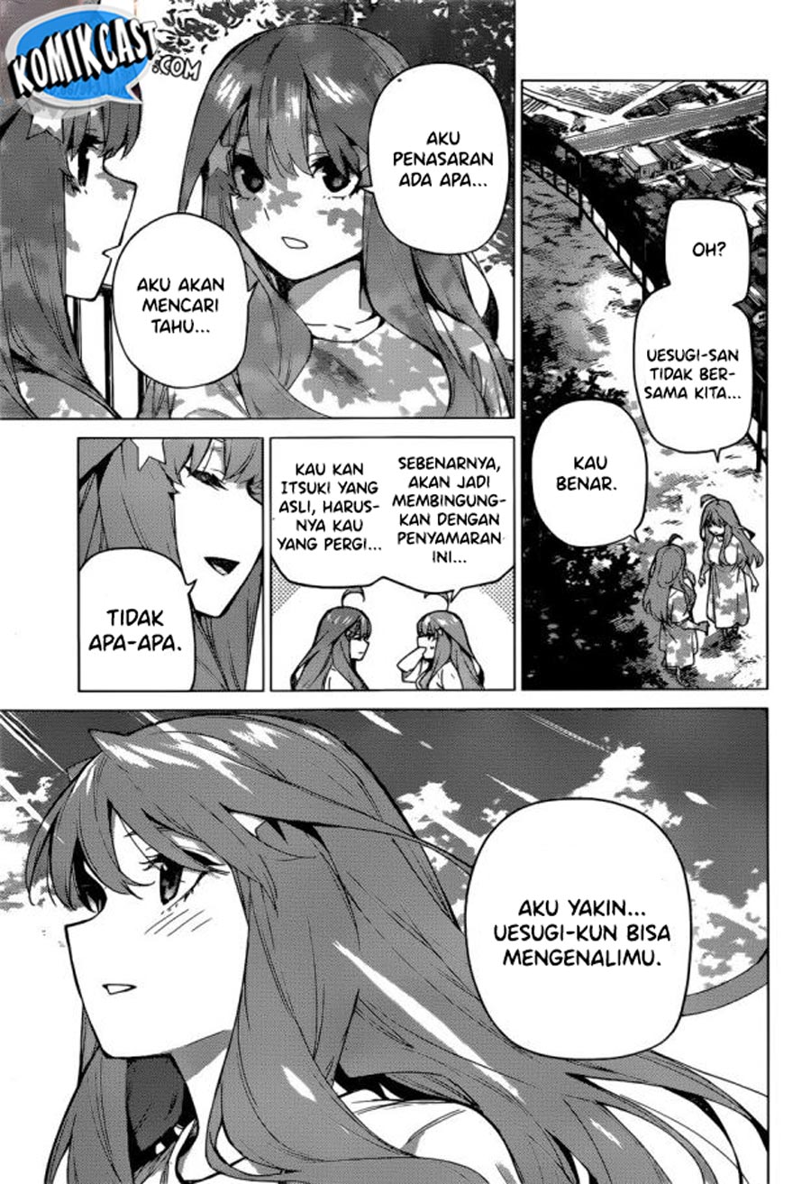 Go-toubun no Hanayome Chapter 122 - halaman 19