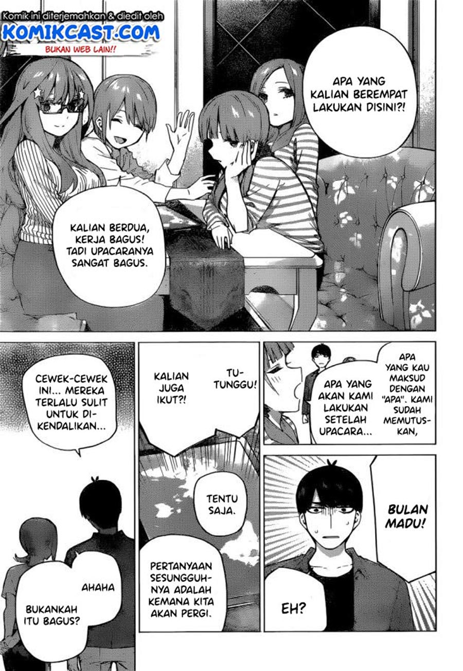 Go-toubun no Hanayome Chapter 122 - halaman 23