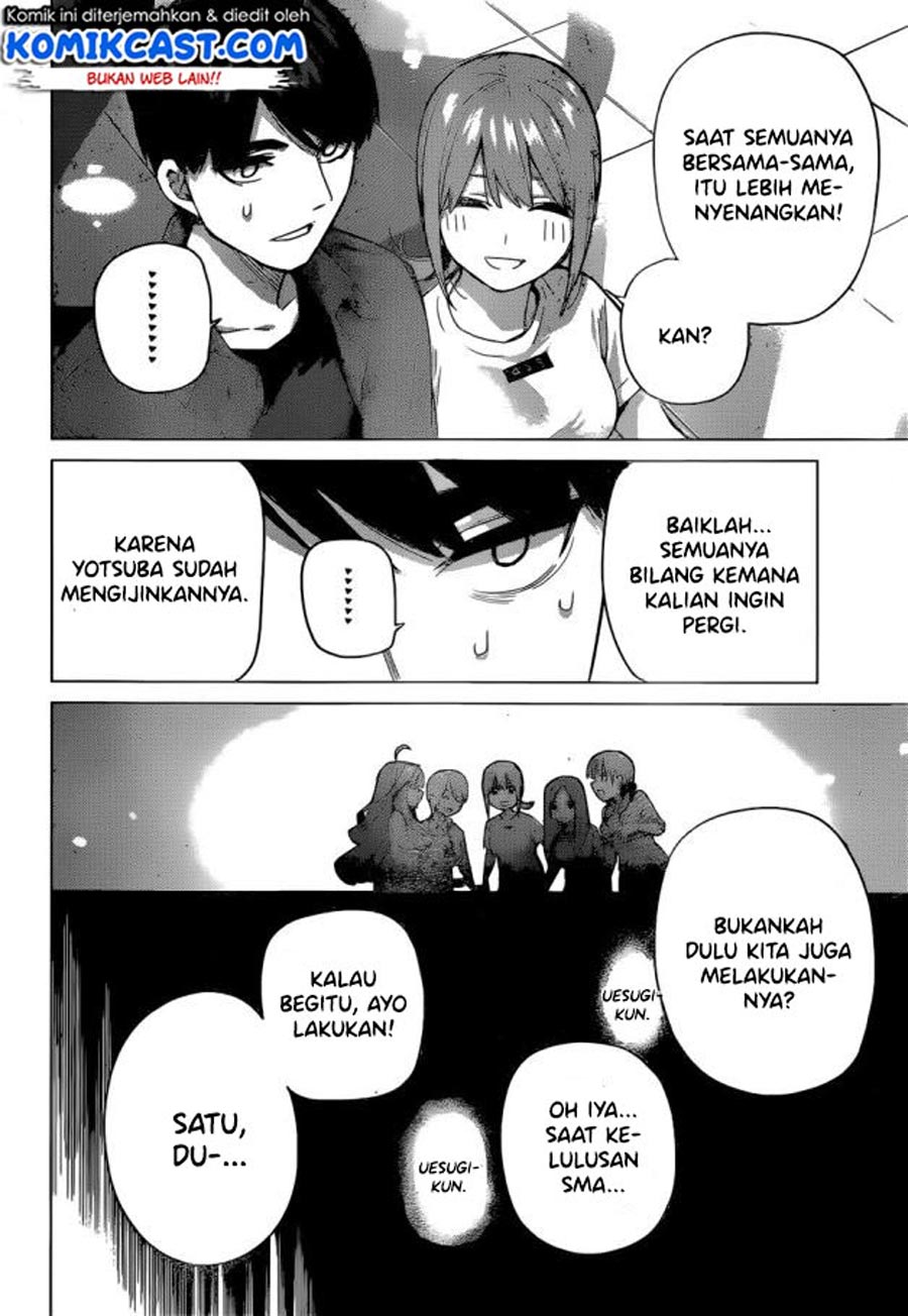Go-toubun no Hanayome Chapter 122 - halaman 24