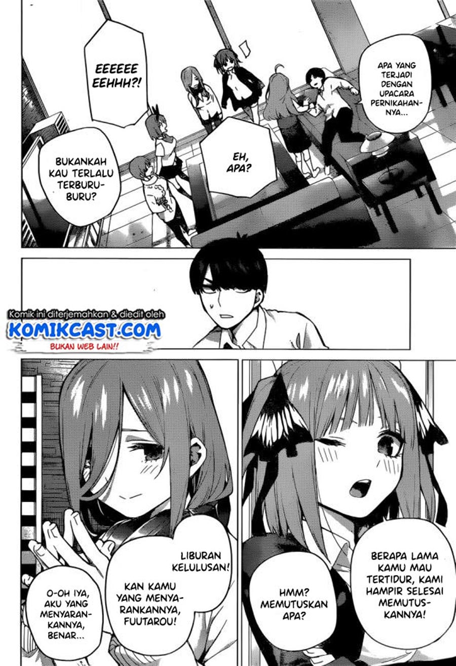 Go-toubun no Hanayome Chapter 122 - halaman 26