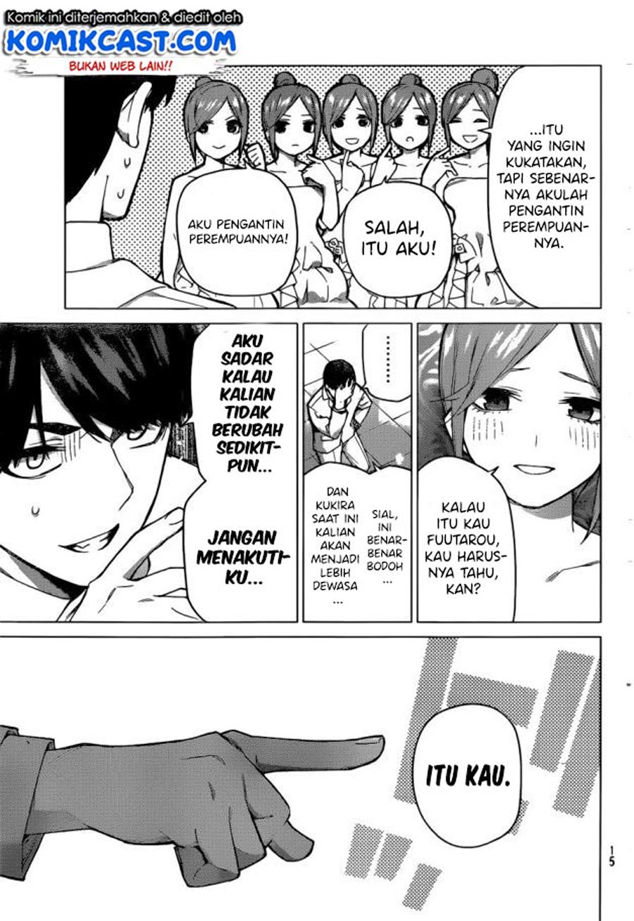 Go-toubun no Hanayome Chapter 122 - halaman 3