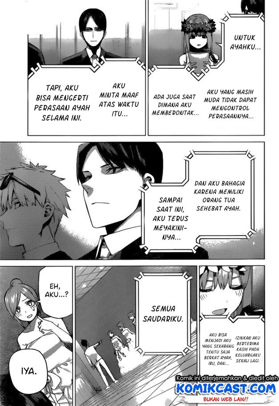 Go-toubun no Hanayome Chapter 122 - halaman 5