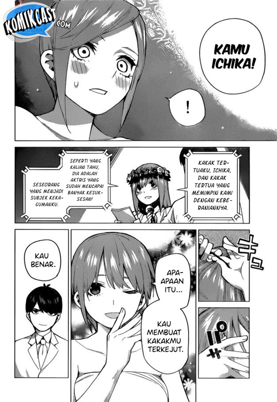Go-toubun no Hanayome Chapter 122 - halaman 6