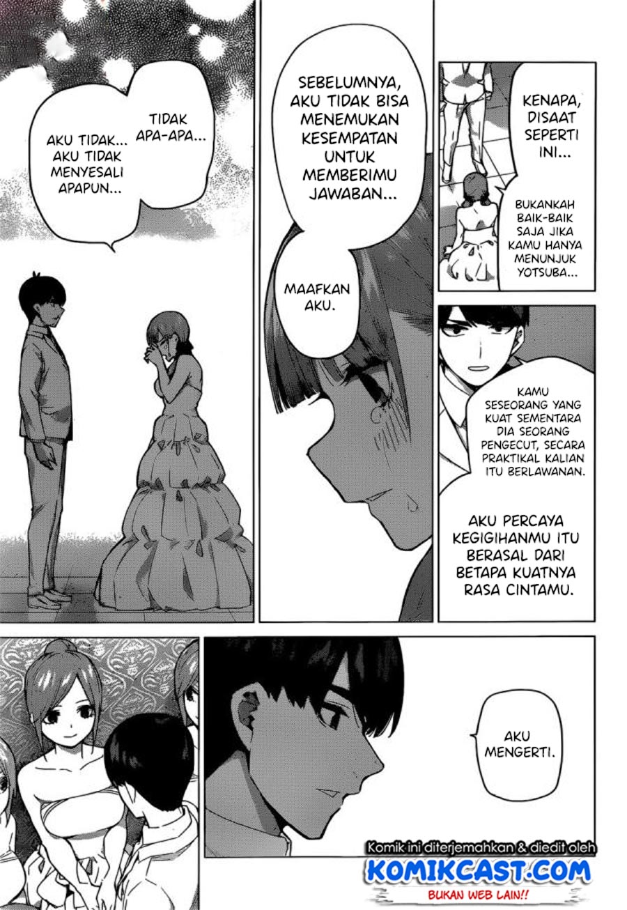 Go-toubun no Hanayome Chapter 122 - halaman 9
