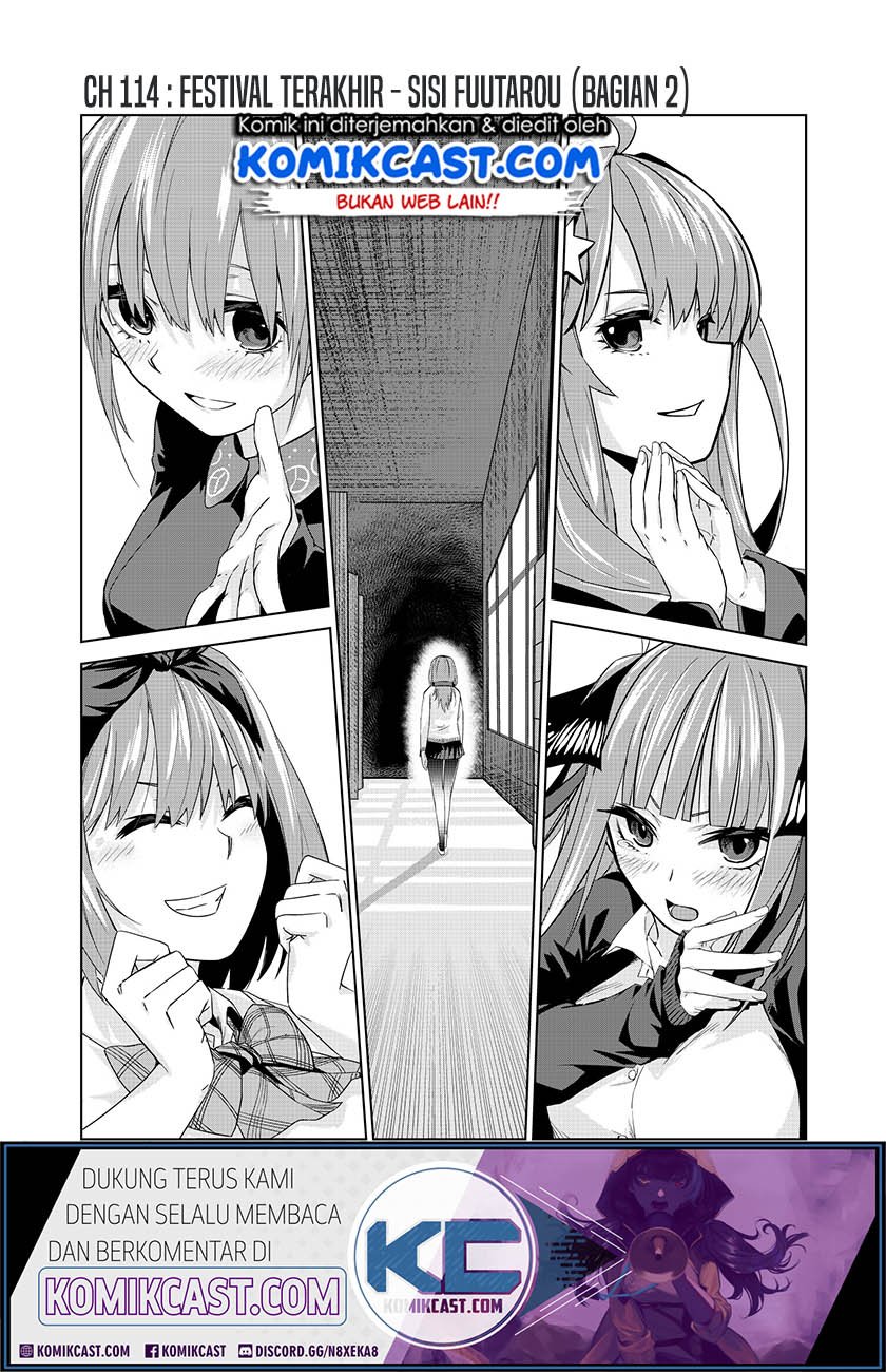 Go-toubun no Hanayome Chapter 123.1 - halaman 2
