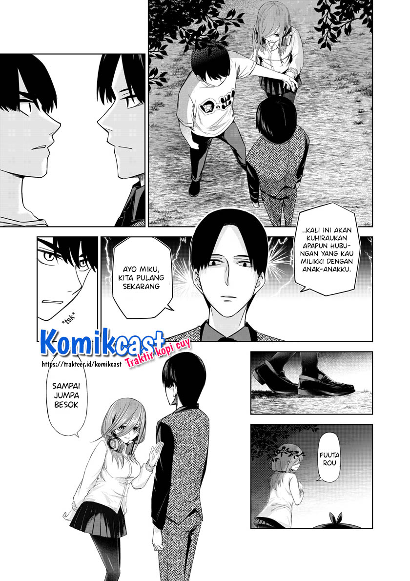 Go-toubun no Hanayome Chapter 123.2 - halaman 14