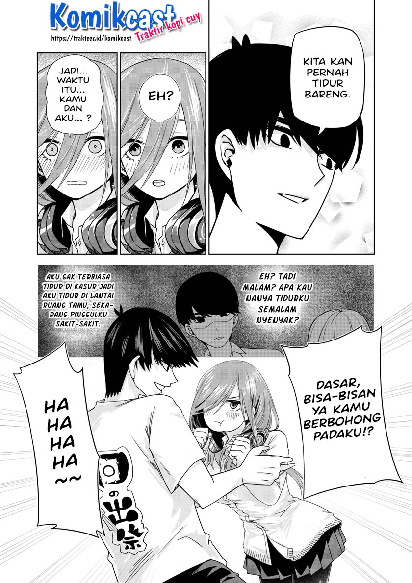 Go-toubun no Hanayome Chapter 123.2 - halaman 3