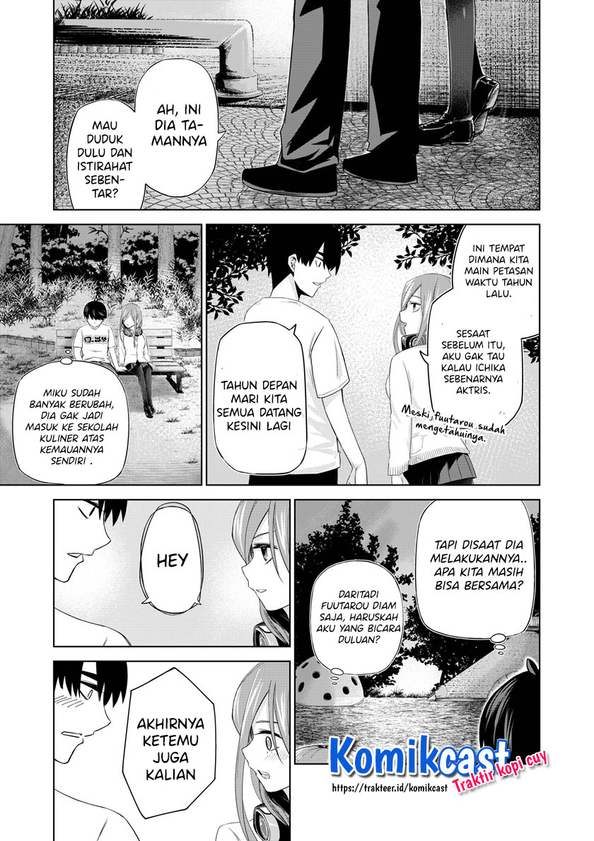 Go-toubun no Hanayome Chapter 123.2 - halaman 8