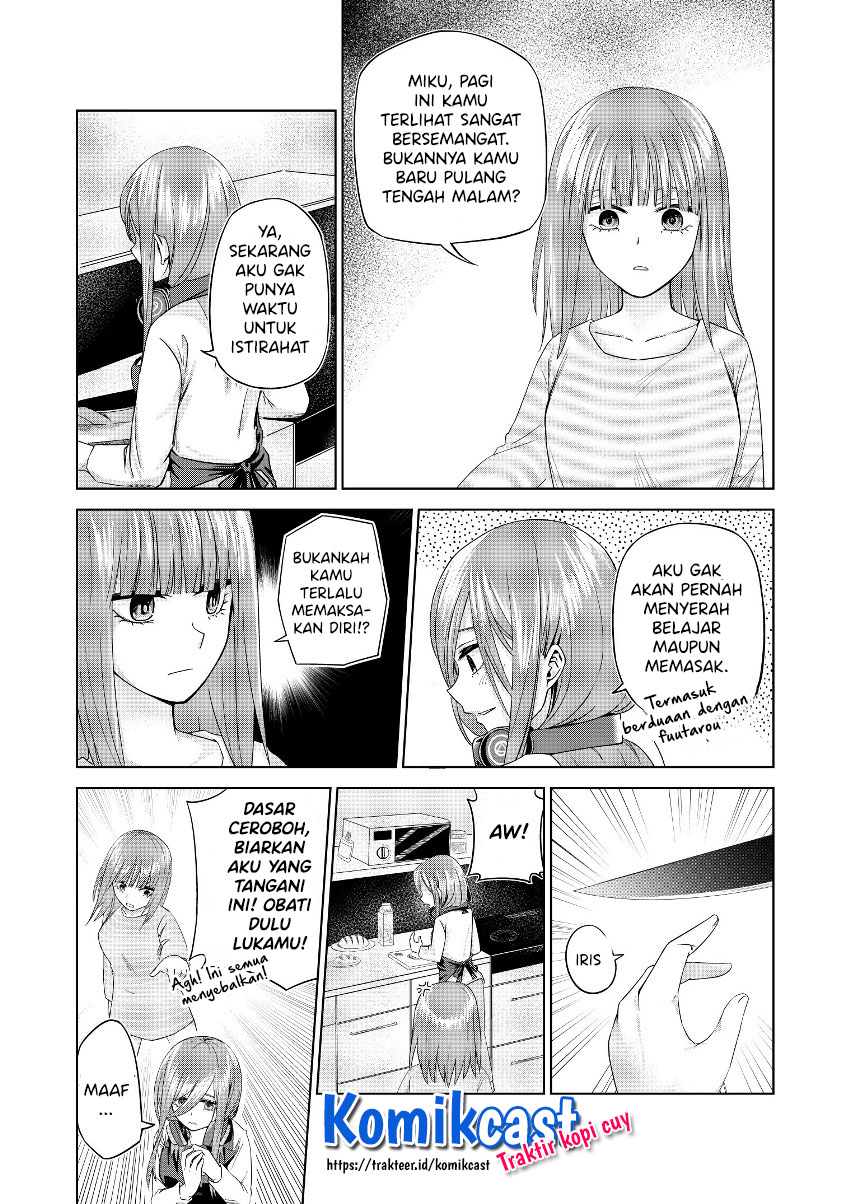 Go-toubun no Hanayome Chapter 123.3 - halaman 4