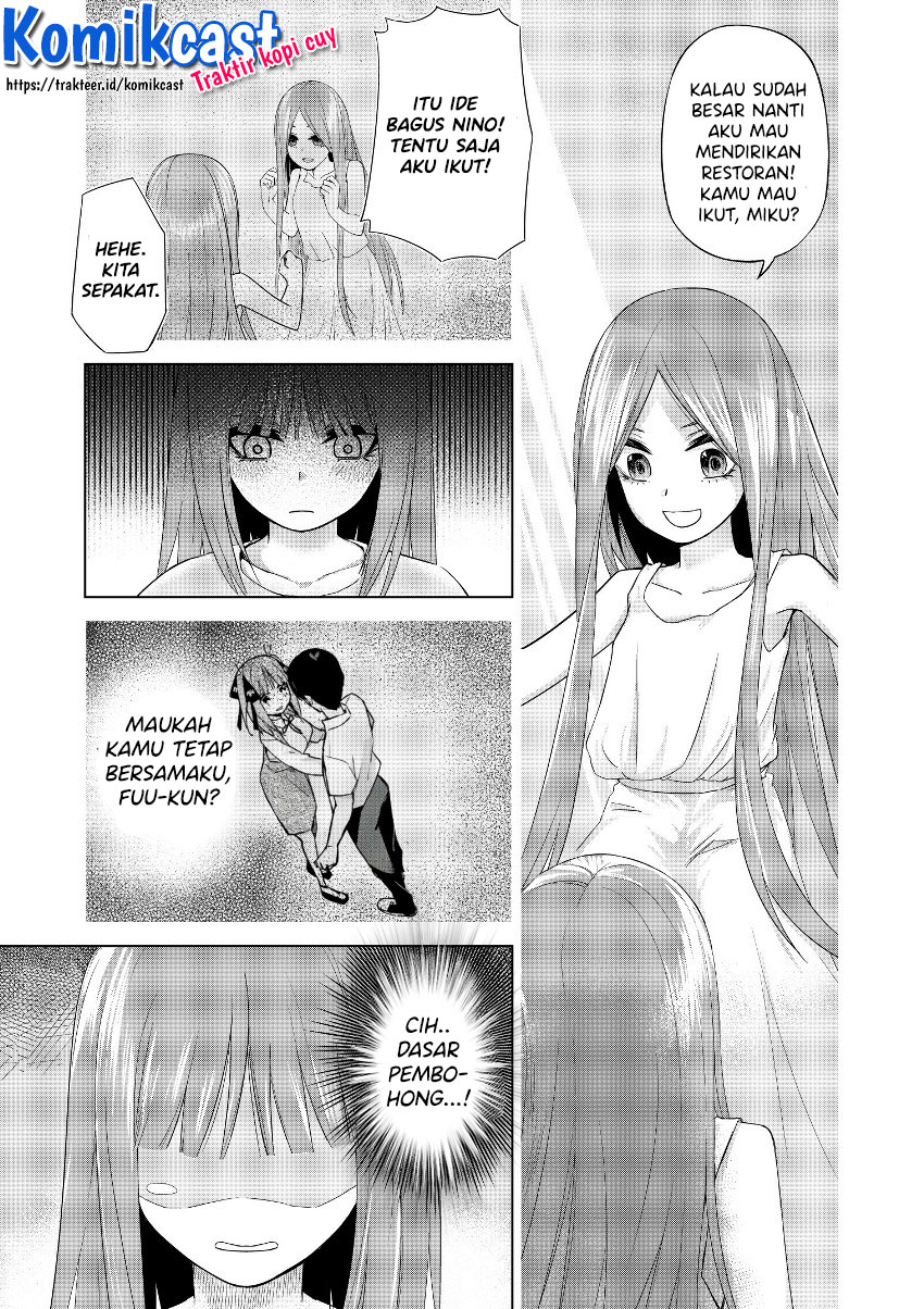 Go-toubun no Hanayome Chapter 123.3 - halaman 6