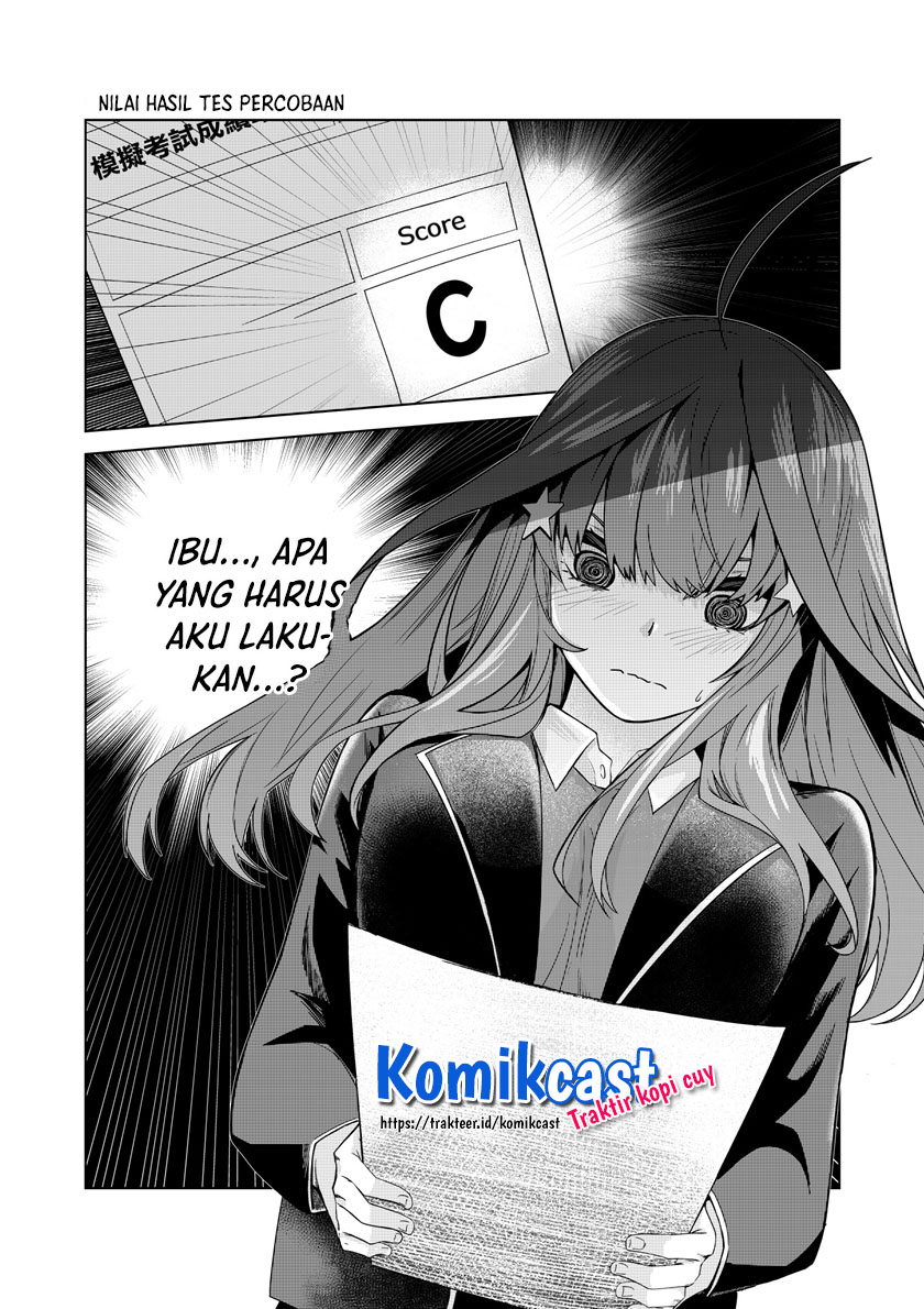 Go-toubun no Hanayome Chapter 123.4 - halaman 10