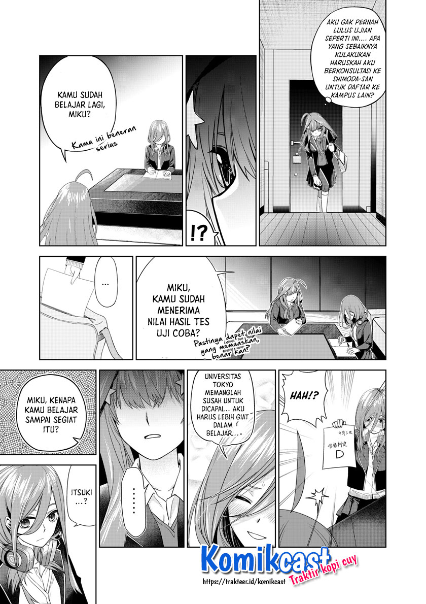 Go-toubun no Hanayome Chapter 123.4 - halaman 11