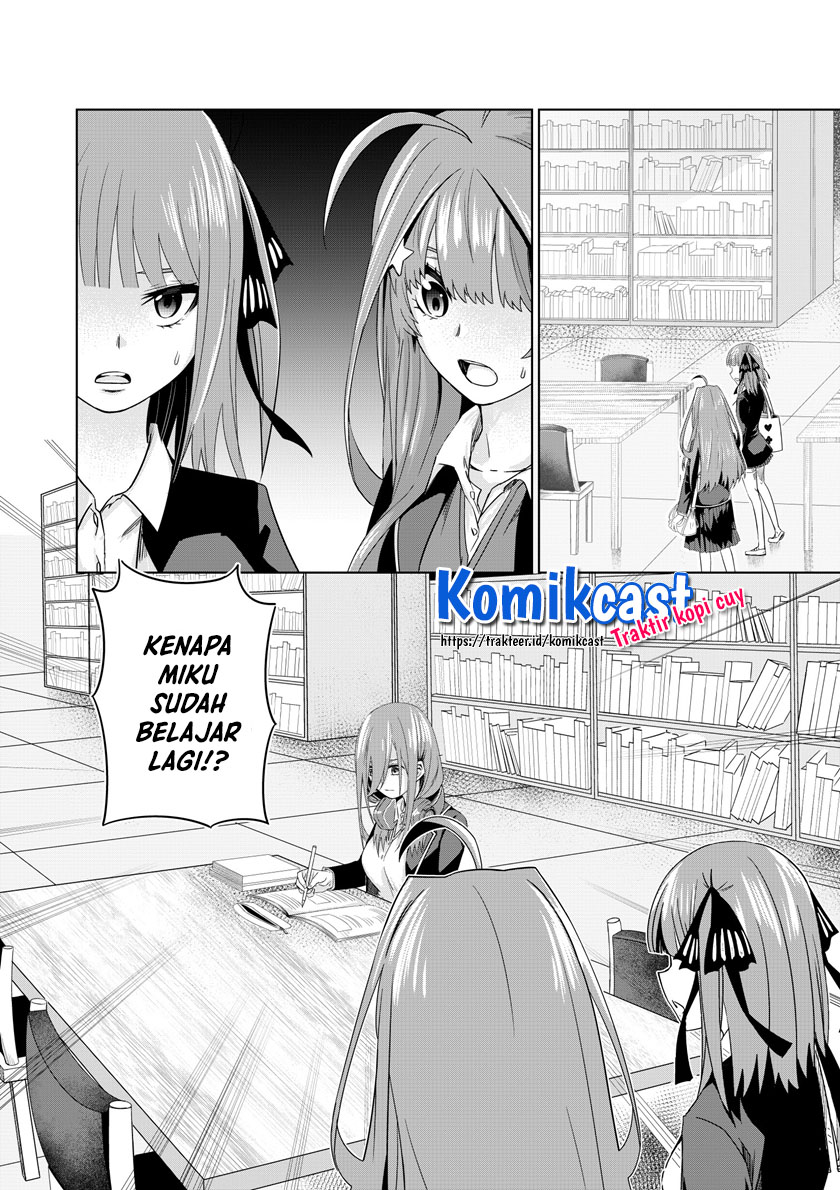 Go-toubun no Hanayome Chapter 123.4 - halaman 2