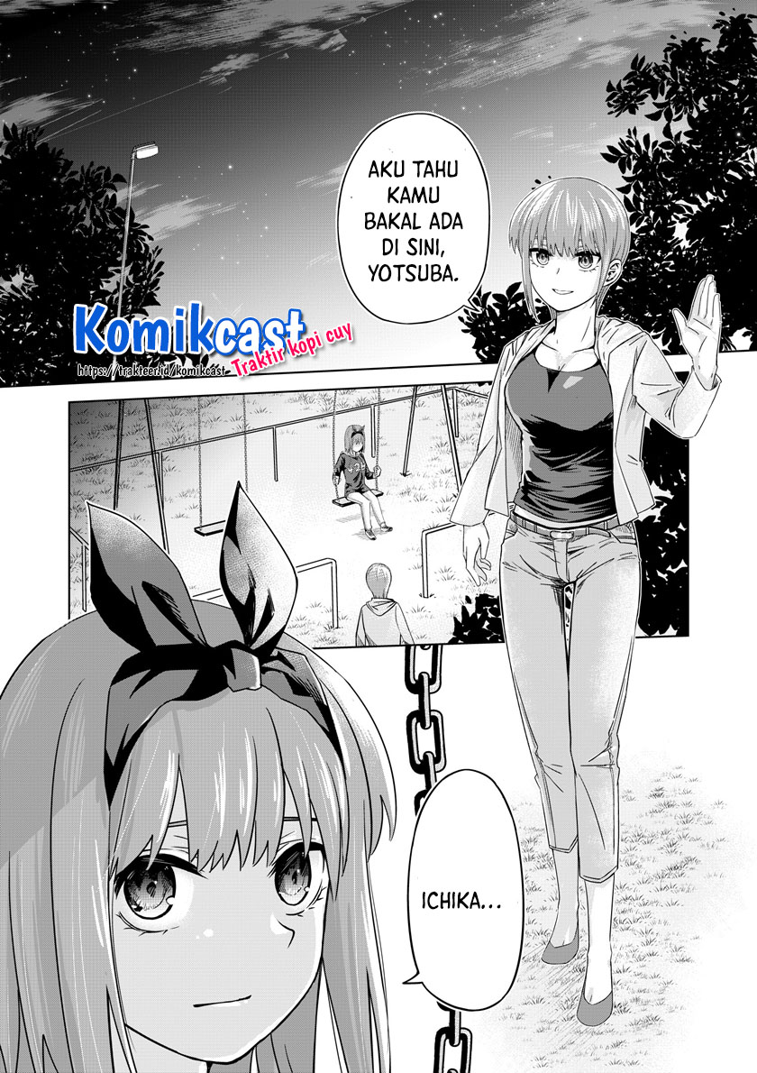 Go-toubun no Hanayome Chapter 123.4 - halaman 6