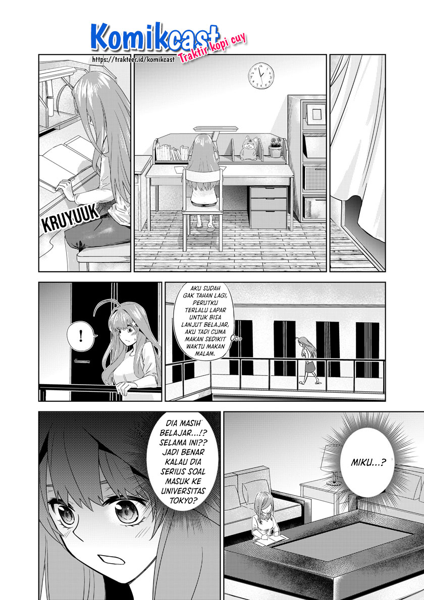 Go-toubun no Hanayome Chapter 123.4 - halaman 8