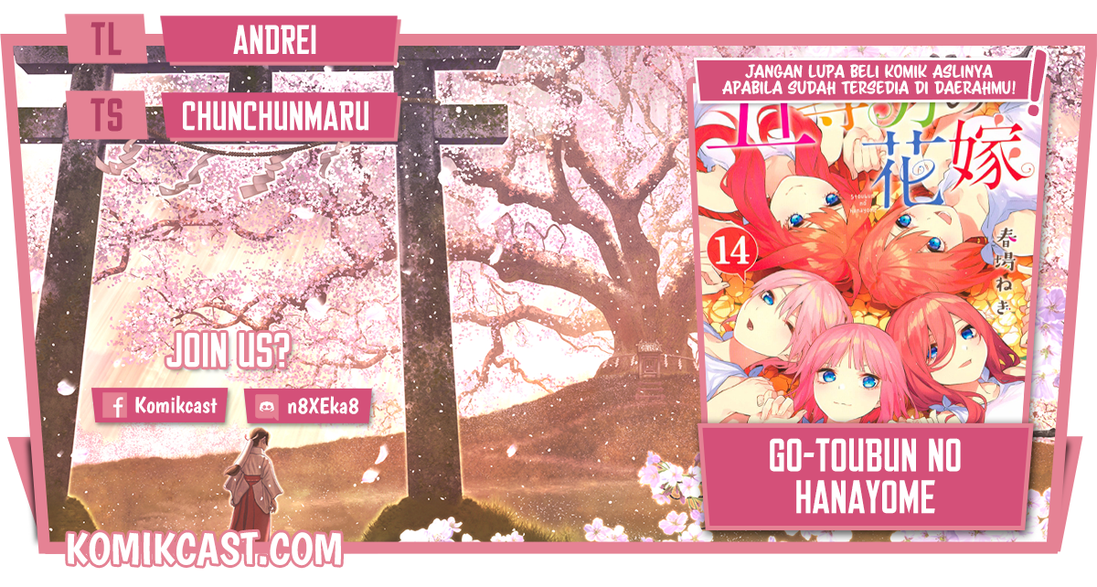 Go-toubun no Hanayome Chapter 123.5 - halaman 1