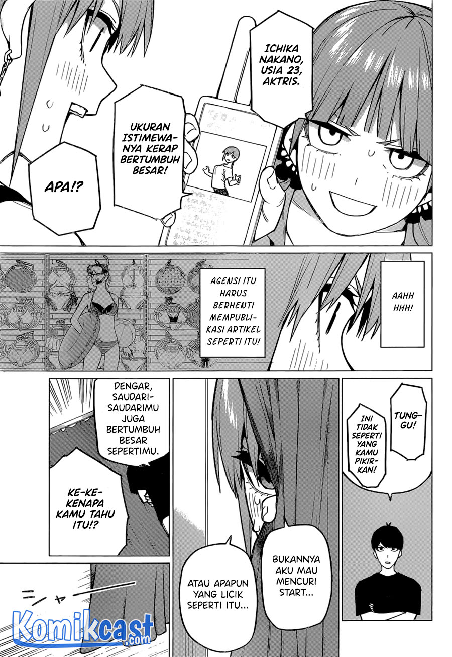 Go-toubun no Hanayome Chapter 123.5 - halaman 10