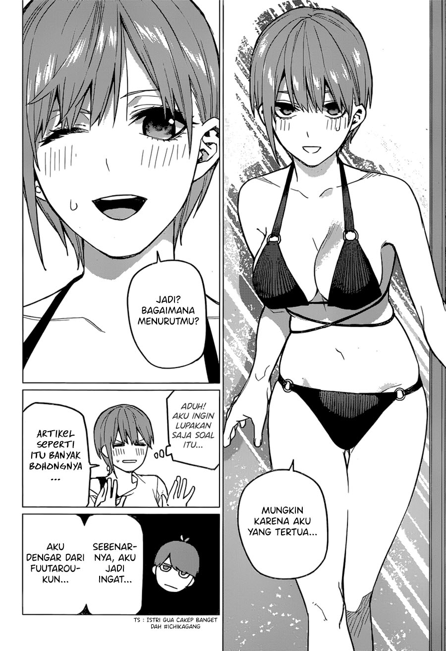 Go-toubun no Hanayome Chapter 123.5 - halaman 11