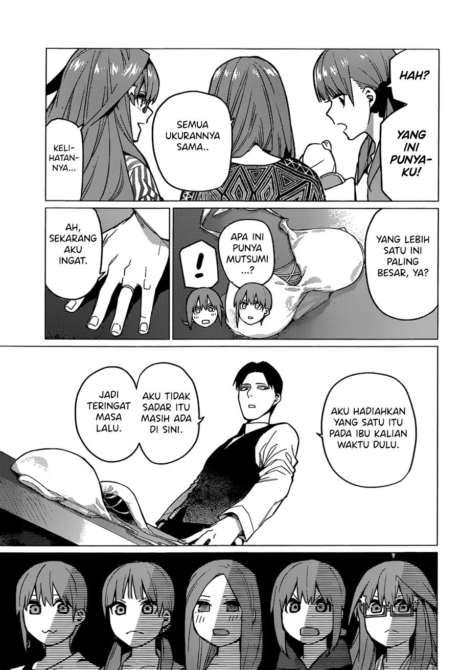 Go-toubun no Hanayome Chapter 123.5 - halaman 16