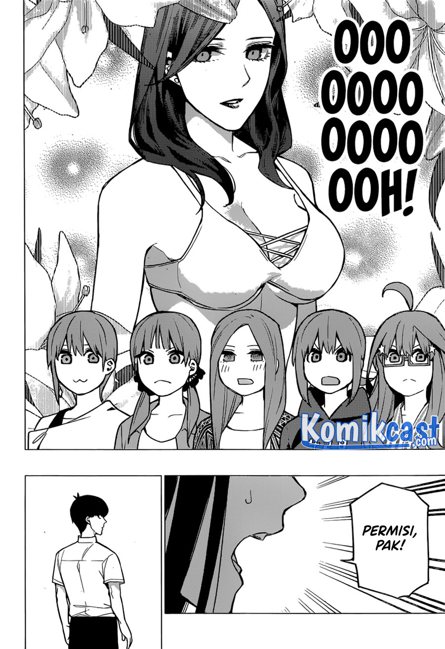 Go-toubun no Hanayome Chapter 123.5 - halaman 17