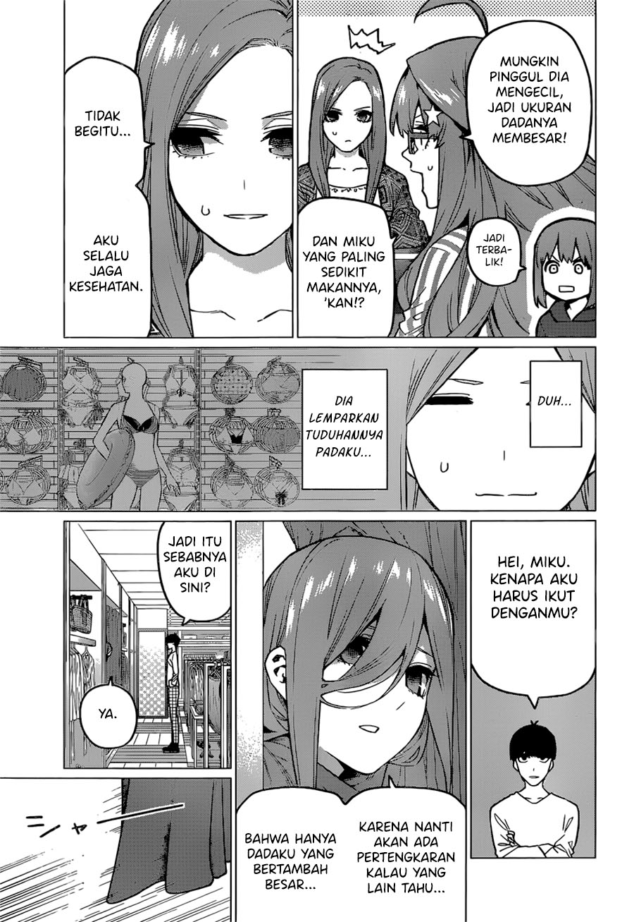 Go-toubun no Hanayome Chapter 123.5 - halaman 6