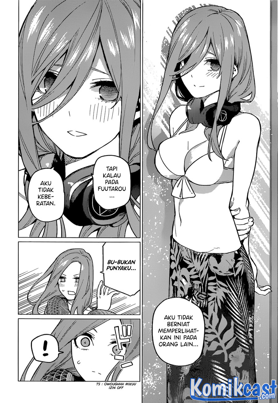 Go-toubun no Hanayome Chapter 123.5 - halaman 7