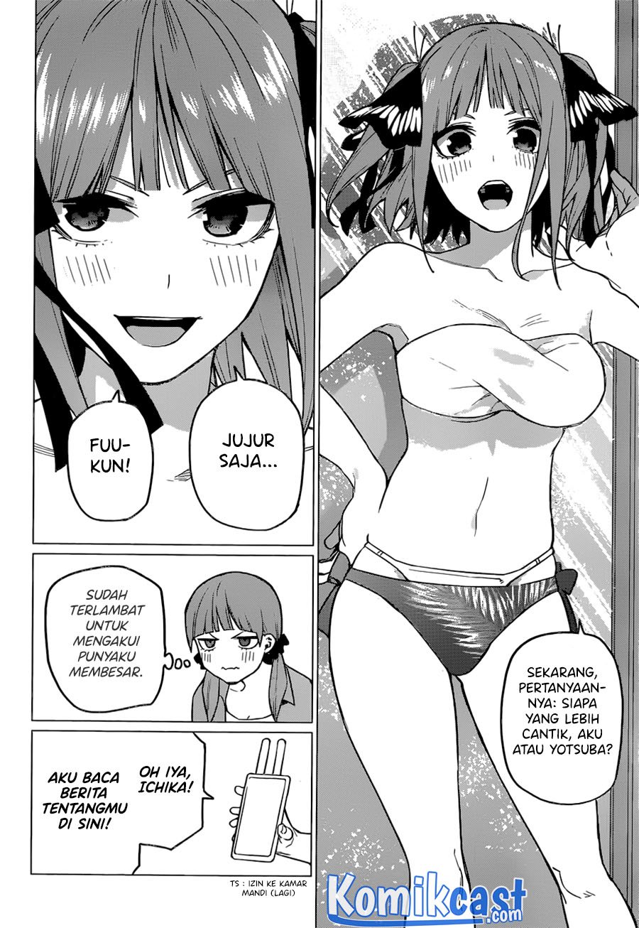 Go-toubun no Hanayome Chapter 123.5 - halaman 9