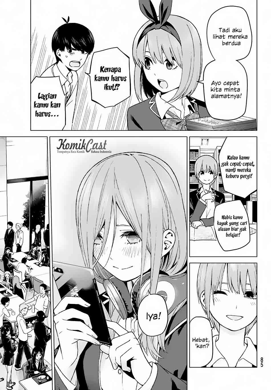 Go-toubun no Hanayome Chapter 13 - halaman 10