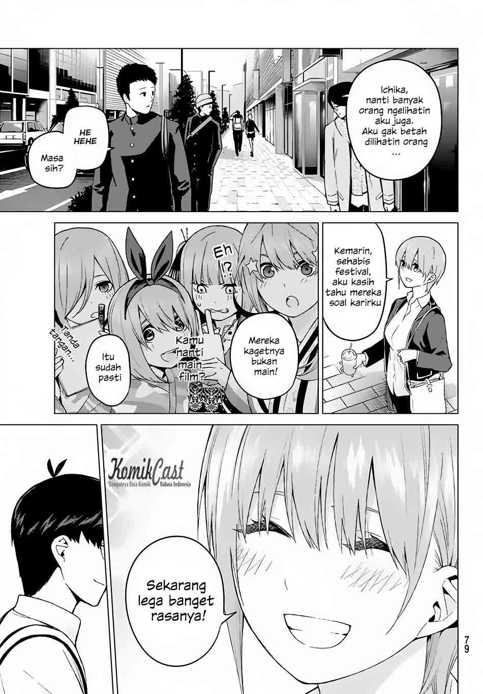 Go-toubun no Hanayome Chapter 13 - halaman 4
