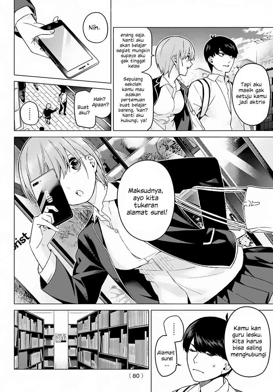 Go-toubun no Hanayome Chapter 13 - halaman 5