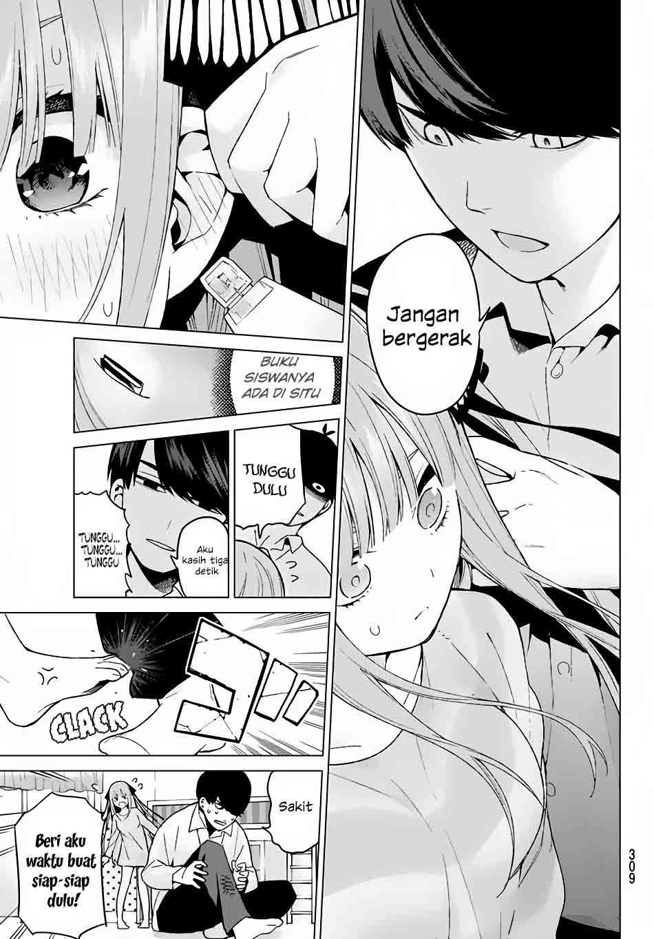 Go-toubun no Hanayome Chapter 14 - halaman 10