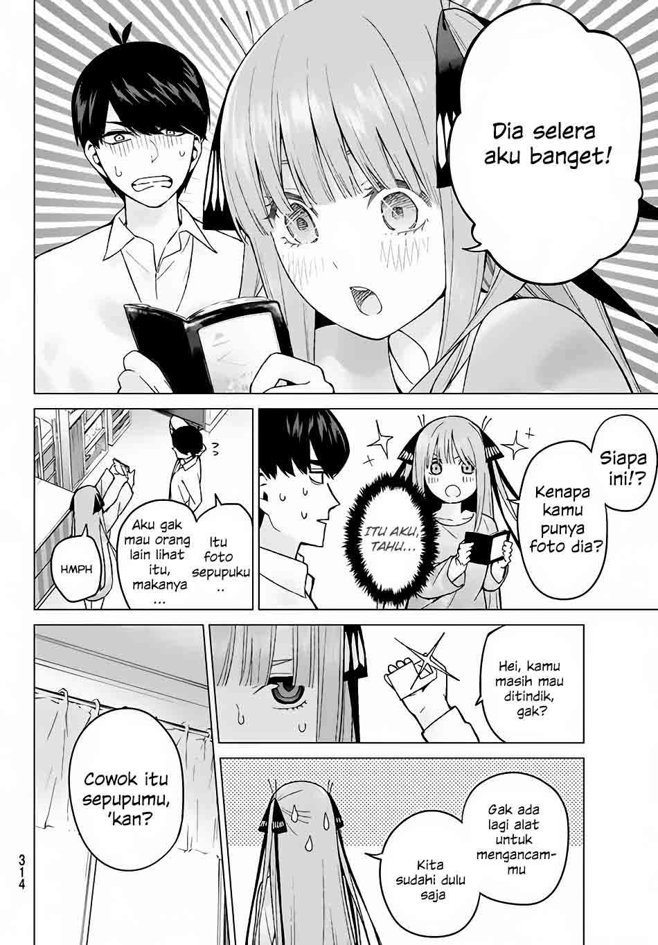 Go-toubun no Hanayome Chapter 14 - halaman 15