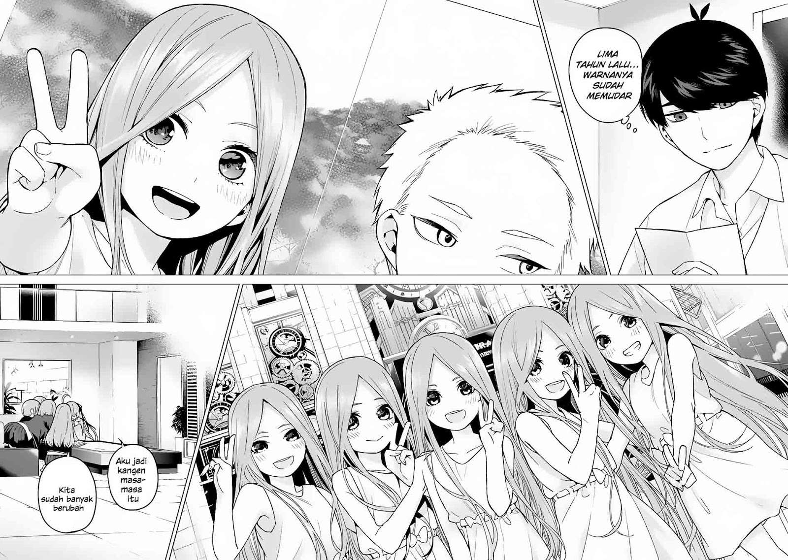 Go-toubun no Hanayome Chapter 14 - halaman 19