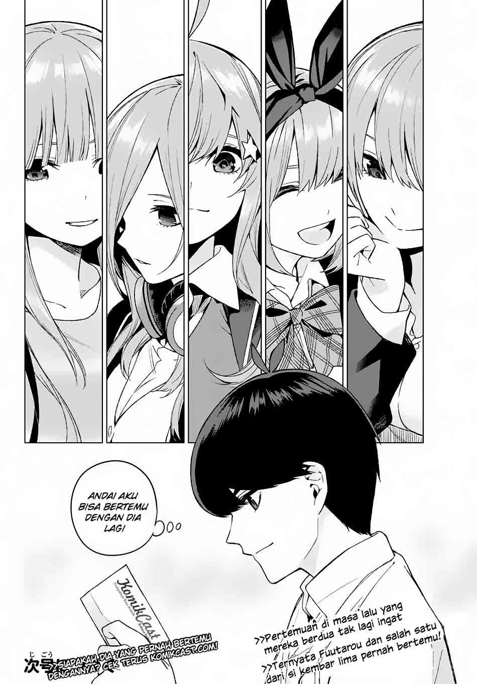 Go-toubun no Hanayome Chapter 14 - halaman 20