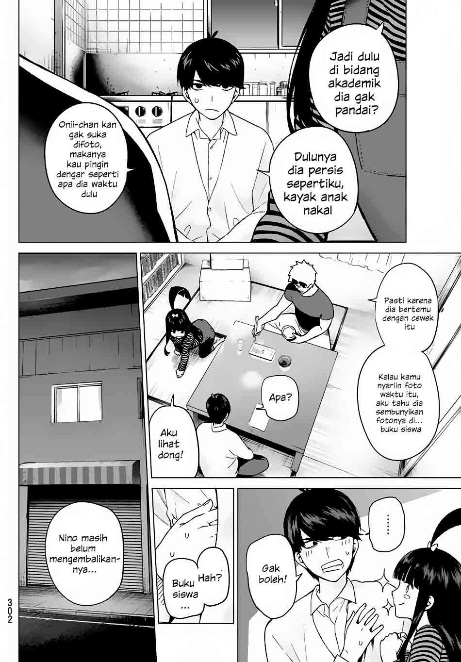Go-toubun no Hanayome Chapter 14 - halaman 3